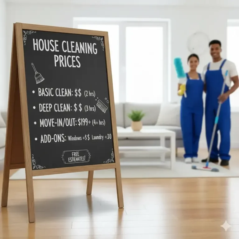 house cleaning services rates