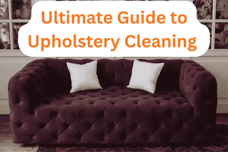 Professional upholstery cleaning in Calgary – sofa and couch care